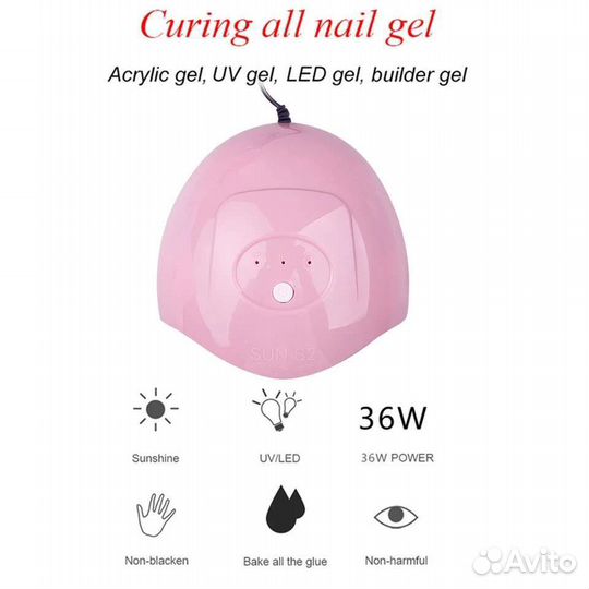 Новая лед лампа для ногтей