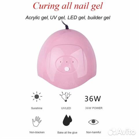 Новая лед лампа для ногтей