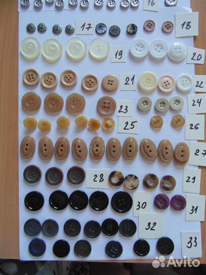 Пуговицы
