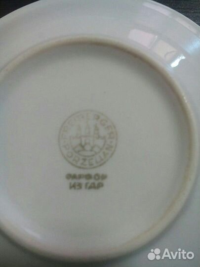 Фарфор из гдр (70-е годы)