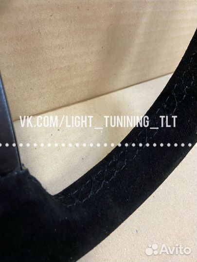 Спорт руль для авто исполнение замша