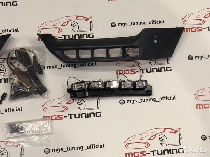 Уголки B с дхо на Mercedes G-class w463