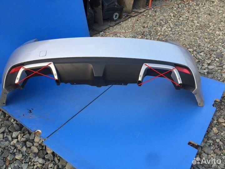 Бампер задний C3S