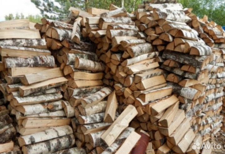 Дрова колотые