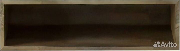 Полка Бриклаер Кристалл 70 под тумбу, дуб гранж песочный