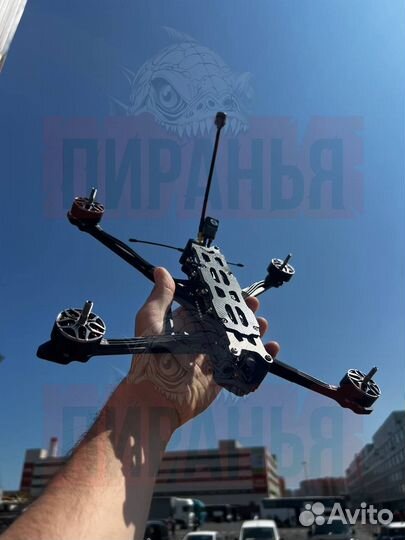 Коптeр fpv Рiranha 7 и 10 дюймов