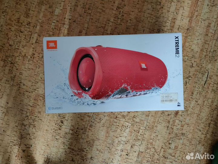 Коробка от JBL extreme 2