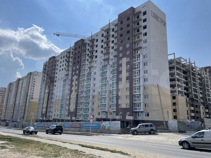 2-к. квартира, 57,6 м², 11/15 эт.