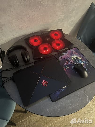Hp omen 15 gtx 1650 16Gb + мышка и тд