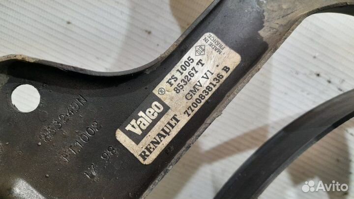 Вентилятор радиатора Renault Scenic 1 1.6 K7MA702