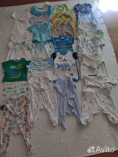 Детские вещи от 0+ до 62 размера