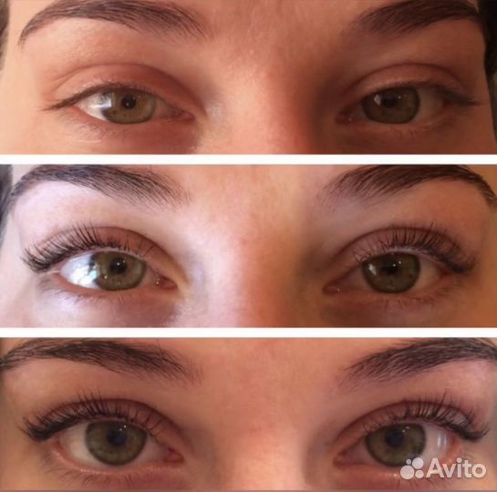 Ламинирование ресничек, ботокс