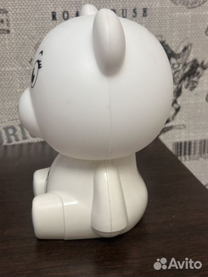 Ночник детский белый мишка