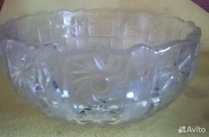 Ваза хрустальная СССР