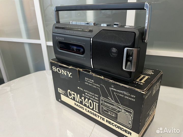 Магнитола sony cfm-140