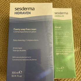 Hidraven пенка для умывания, гель д/лица Sesderma