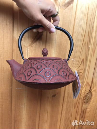 Заварочный чайник чугунный новый