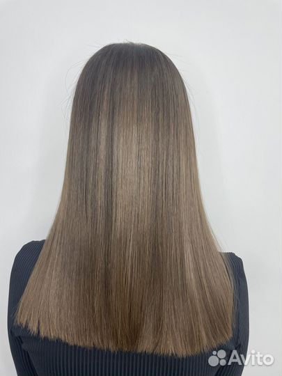 Кератиновое выпрямление волос/ ботокс