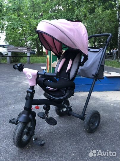 Велосипед lionelo tris candy rose складной