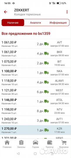 Задние колодки Mitsubishi ASX, Lancer X, Outlander