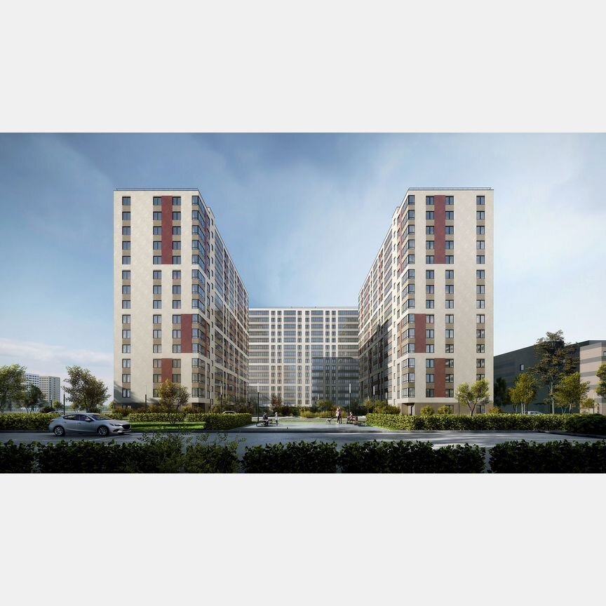 1-к. квартира, 35,2 м², 8/16 эт.