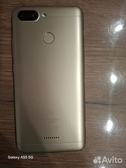 Xiaomi Redmi 6, 3/32 ГБ