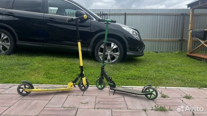 Самокат детский двухколесный бу