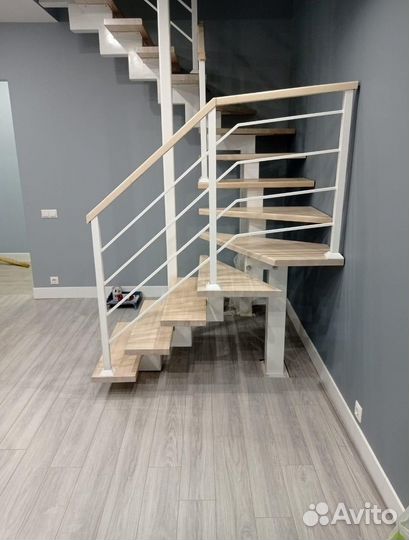 Лестницы на металлокаркасе