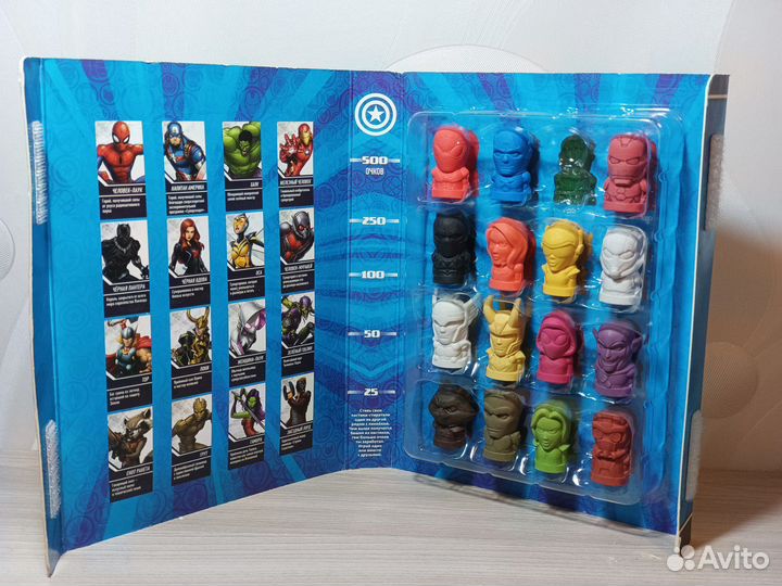 Стиратели Marvel от Пятерочки