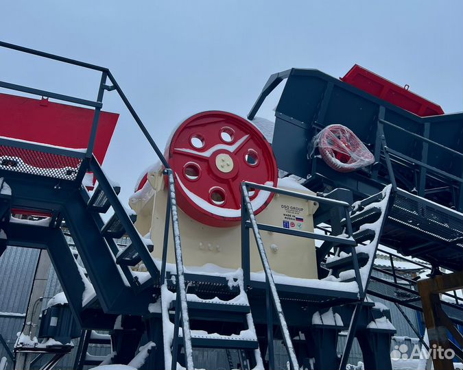 Дробилка щековая, питатель пластинчатый