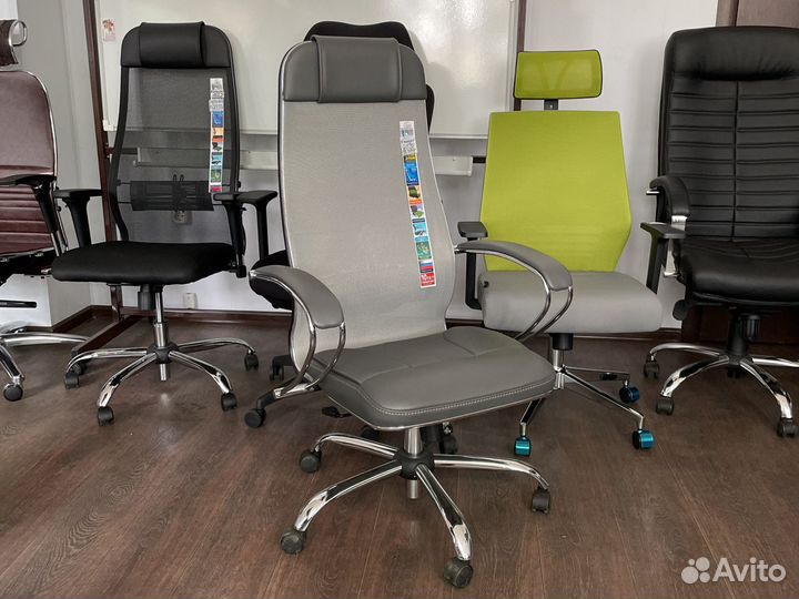 Кресло Метта комплект 5 серый