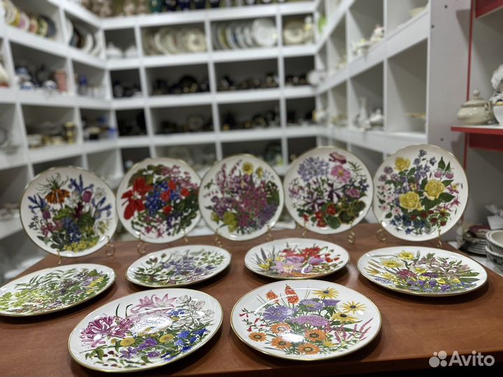 Колекционные тарелки Wedgwood Англия