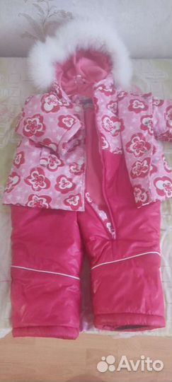 Зимний комбинезон для девочки
