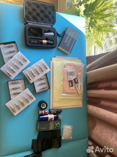 Тату набор, машинка Ambition Soldier