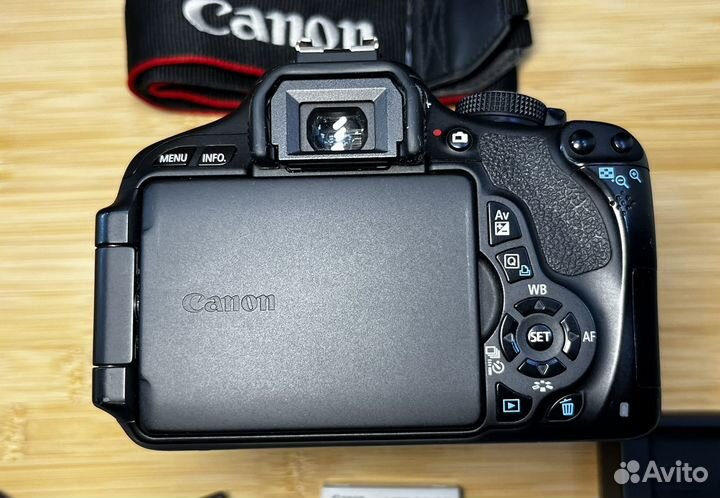 Canon 600d kit пробег 32788