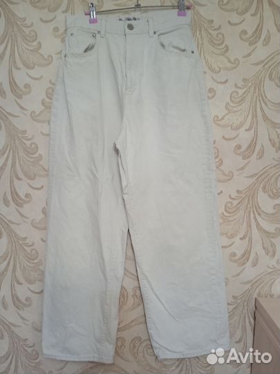 Джинсы женские широкие