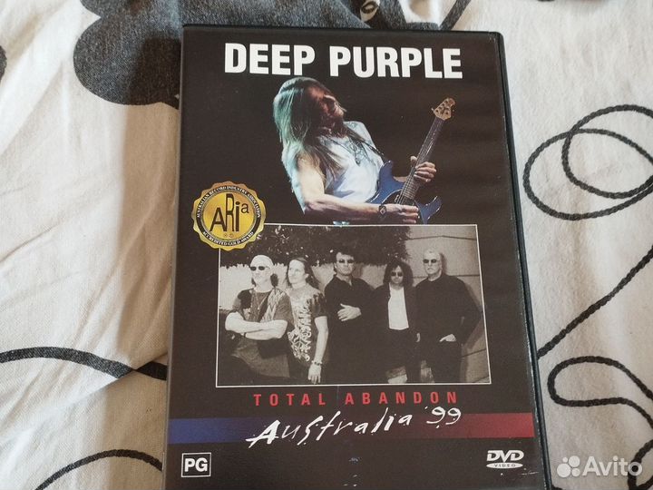 DVD. Deep Purple. Total Abandon. Australia 99