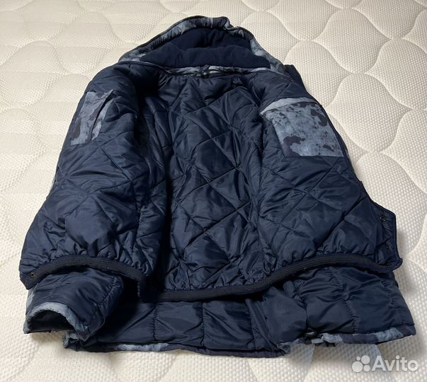 Костюм зимний мох синий