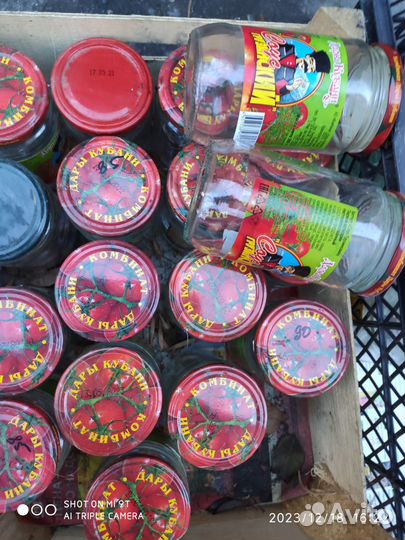 Банки стеклянные 0.5,0.6-0,7 л