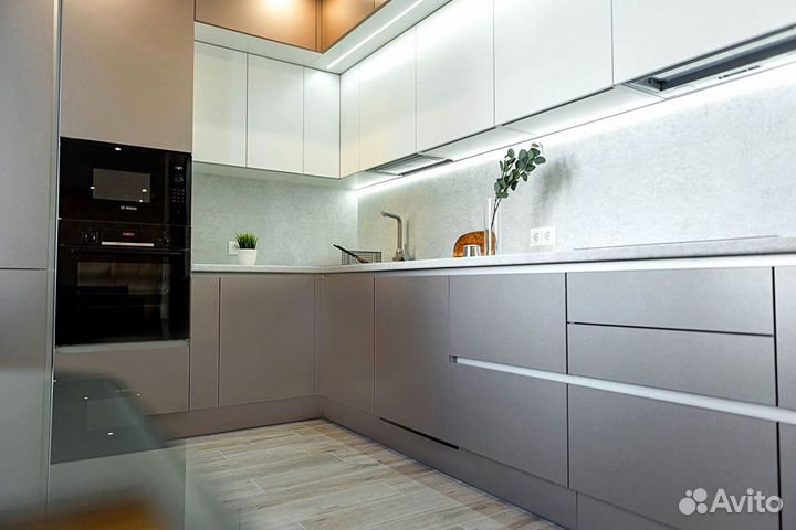 Кухни в минимализме на заказ в Казани