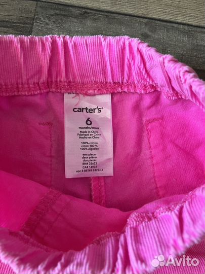 Одежда на девочку 62-68 mothercare, carter’s