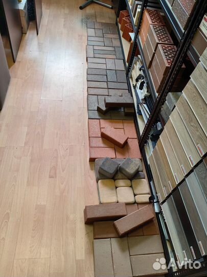 Брусчатка клинкерная лср Эдинбург темно-красный