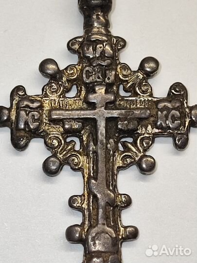 Серебряный крест 18 века