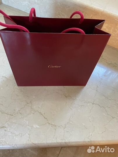 Пакет, коробка cartier оригинал
