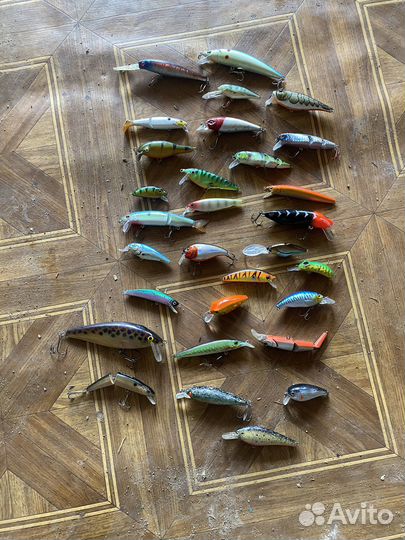 Воблера и блесна