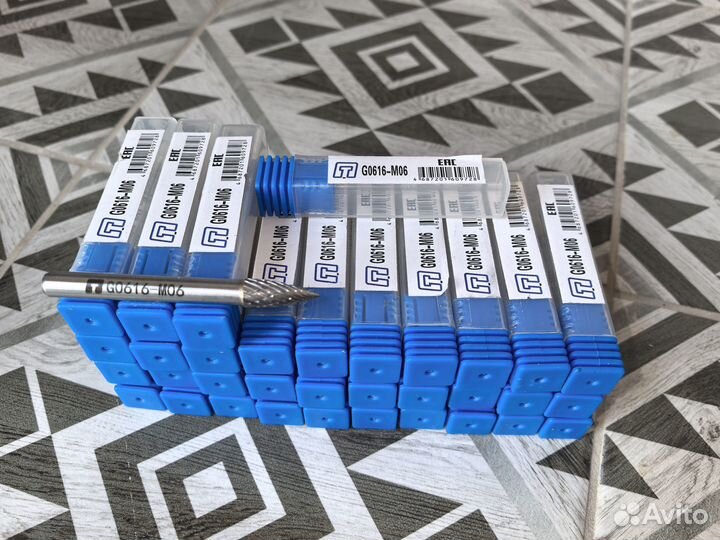 Борфреза твердосплавная гиперболическая G0616-M06