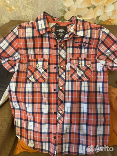 Рубашка на мальчика 140 146