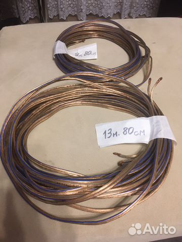 Акустический кабель Oehlbach 1008 (2x2.50 мм)