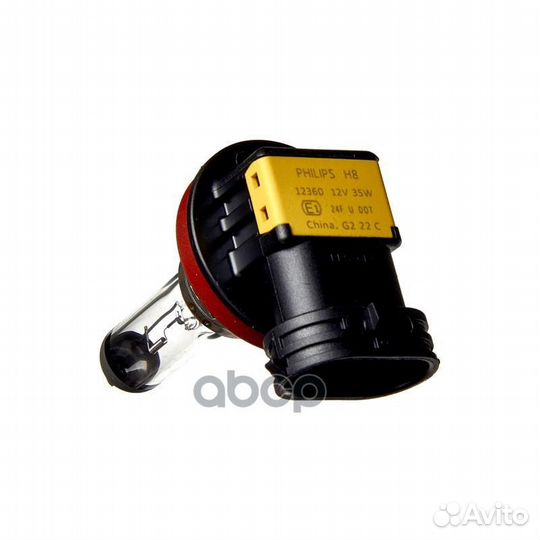 P0120 koito Лампа головного света H8 12V 35W (у