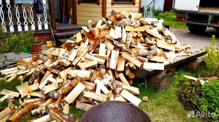 Дрова Береза привезем в Сертолово